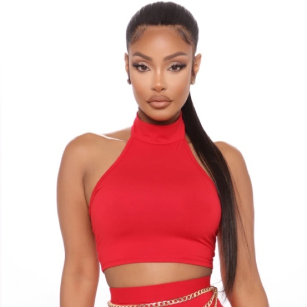 Fashion Nova Baila Conmigo Crop Top Size XS